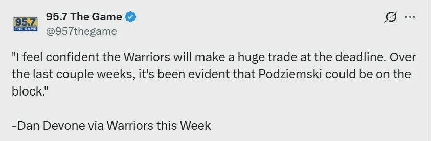 火狐电竞APP-Nice！勇士开窍了！曝将交易库里接班人